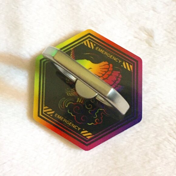 Kaiju Alert Acrylic Phone Ring - Picture 2 of 6